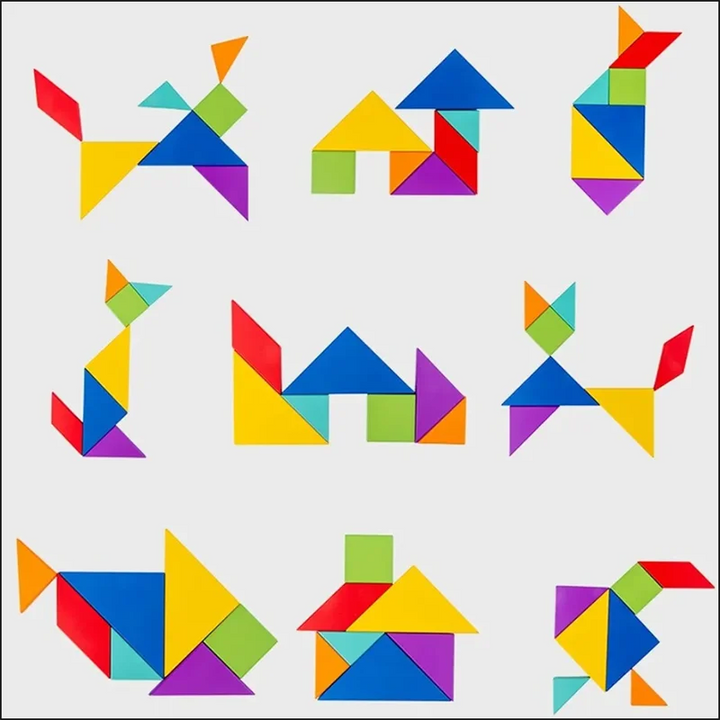 Magnetisches Tangram