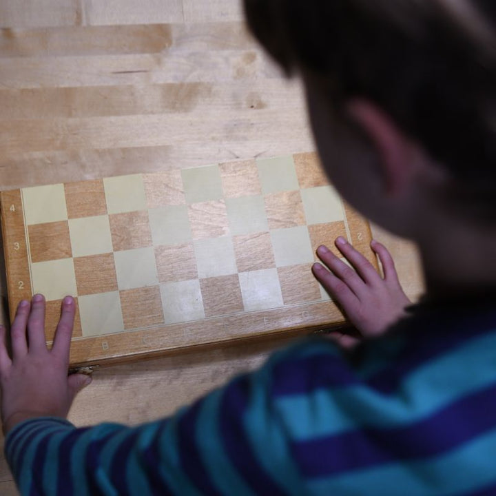 Gioco degli Scacchi Magnetico in Legno