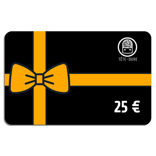 carte-cadeau Tête-Dure 25
