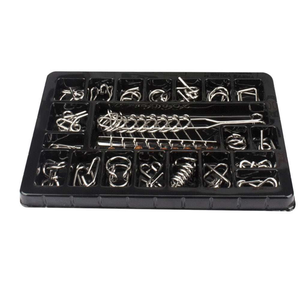 set de 20 casse-tête métal
