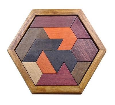 tangram hexagonal 