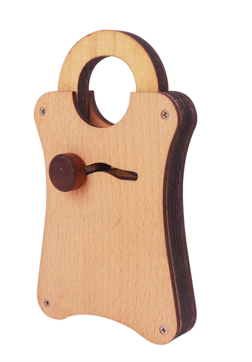 casse tete cadenas bois