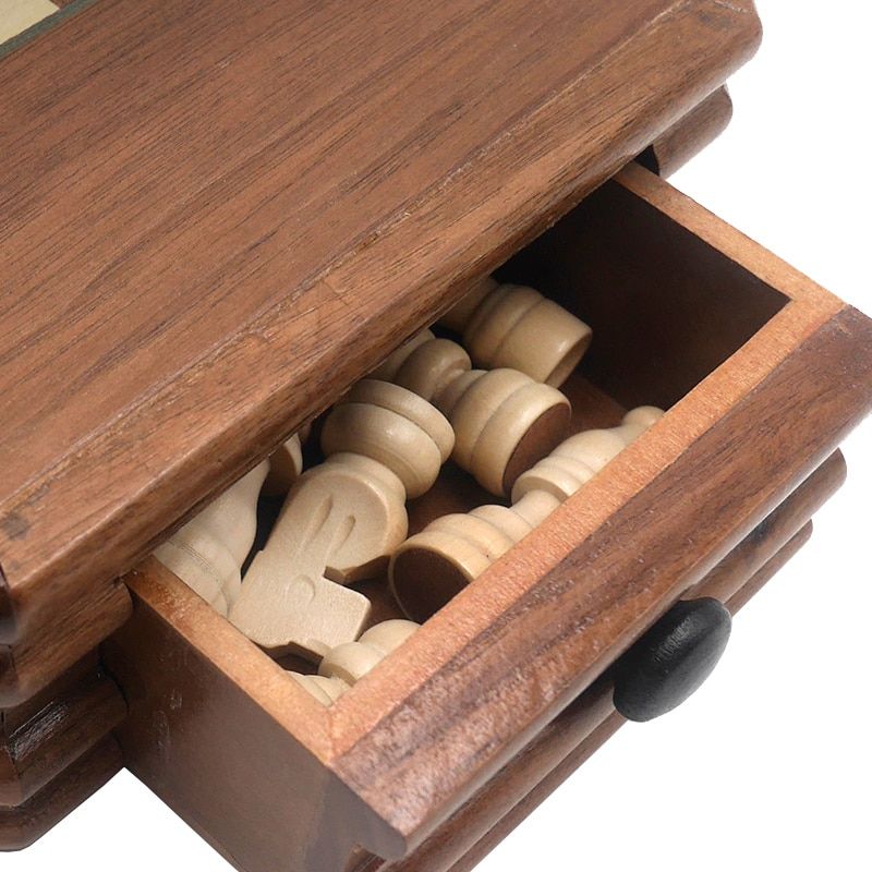 jeu d'echecs bois massif