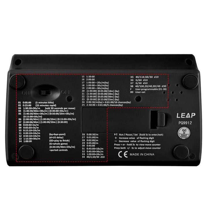 pendule echecs electronique