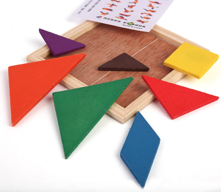 tangram carré formes