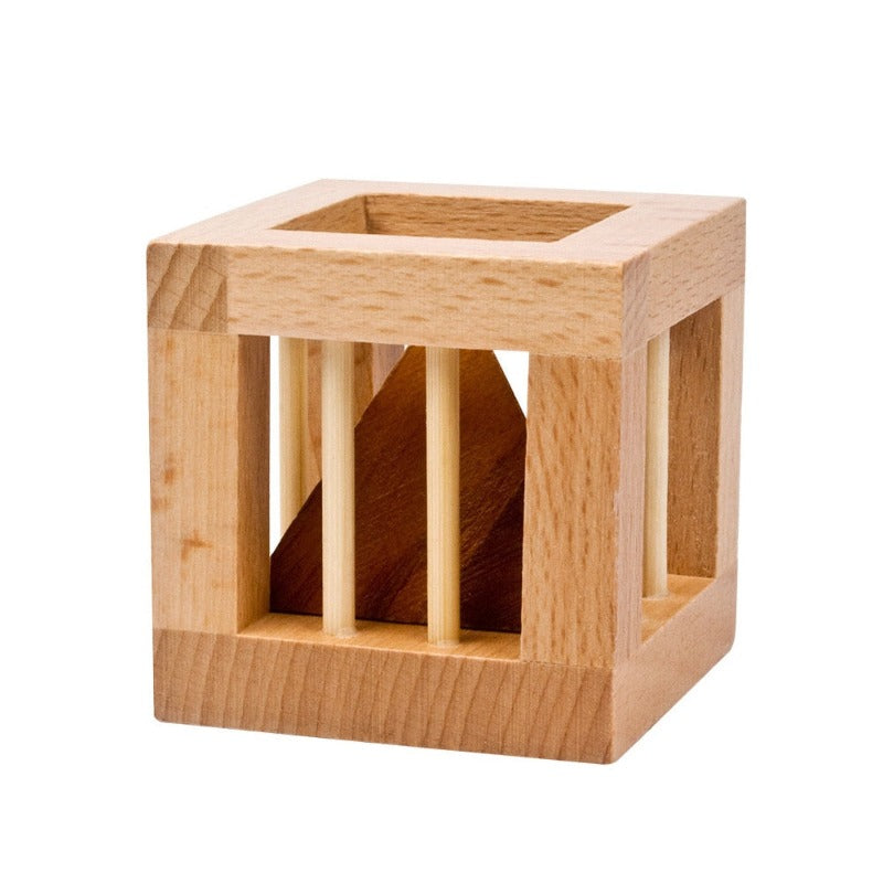 triangle en cage casse tete