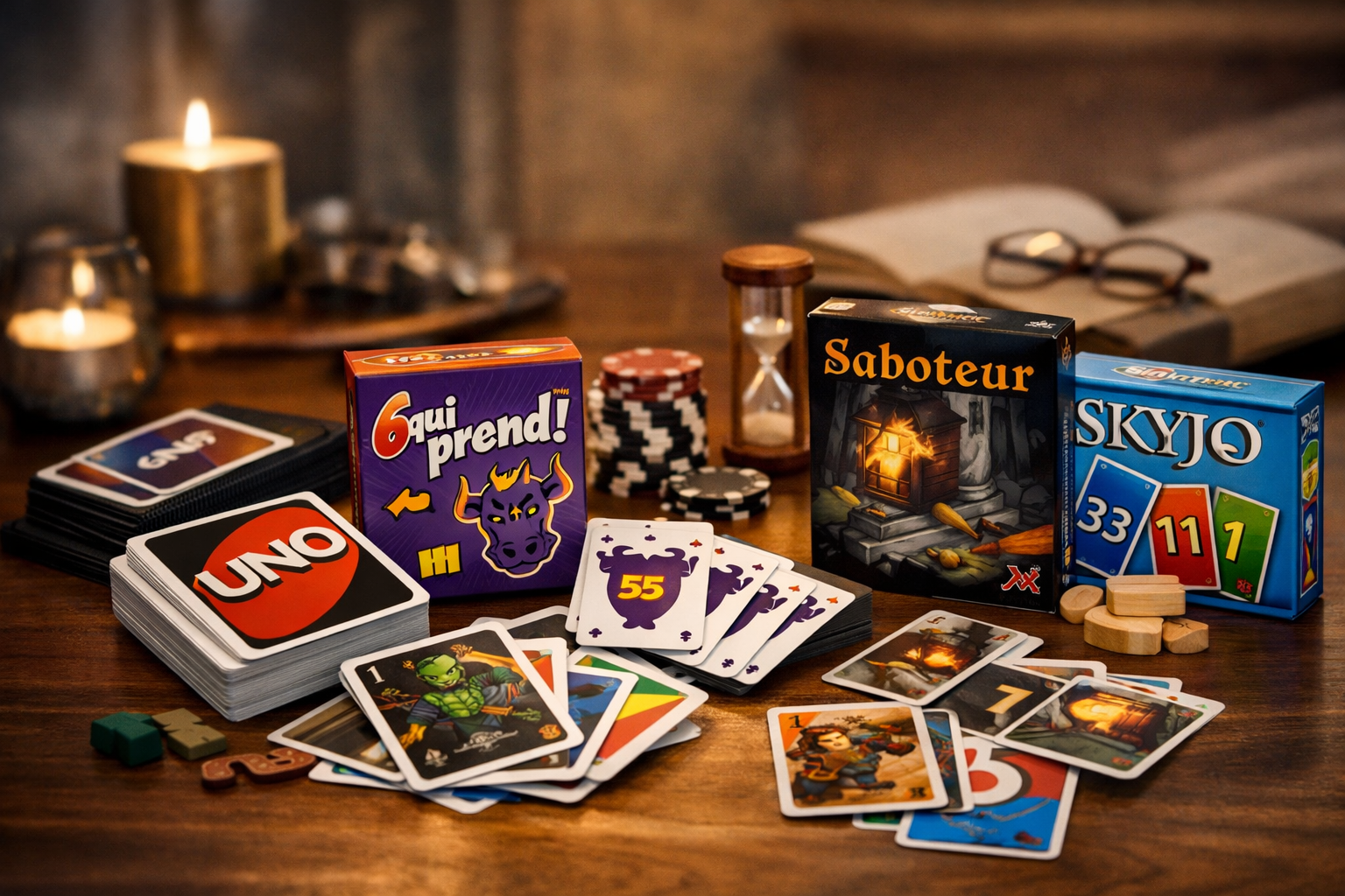 Jeux de société carte