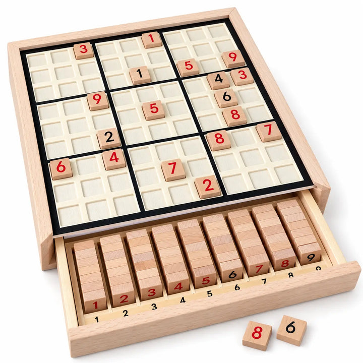 Houten sudoku