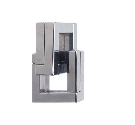 Huzzle Knobelspiele aus Metall Die Glieder