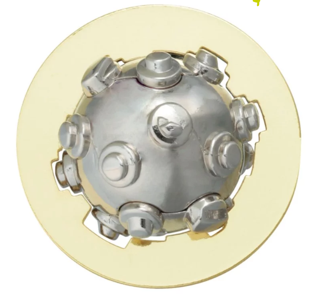 Knobelspiele Huzzle aus Metall Planet