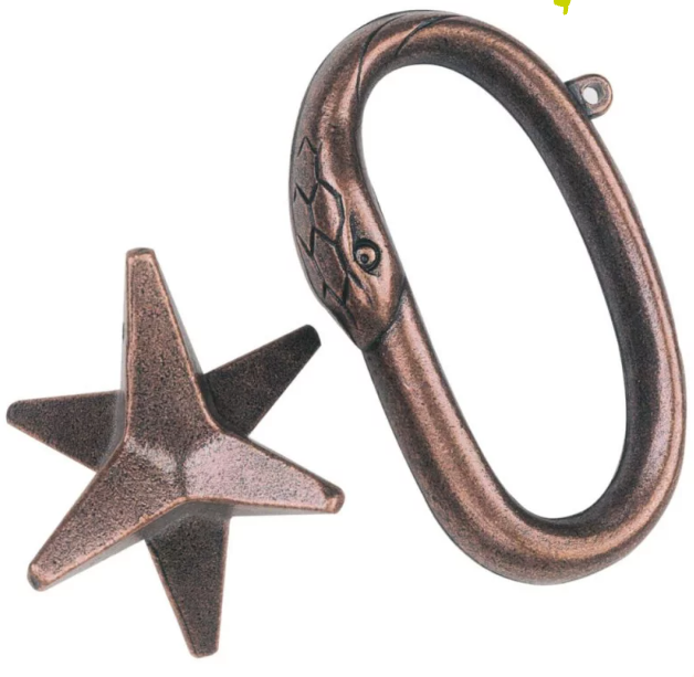 Huzzle Knobelspiele aus Metall Schlange und ihr Stern
