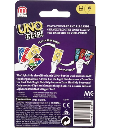 UNO Flip! Mattel — Deux faces, zéro pitié : la version qui retourne la partie