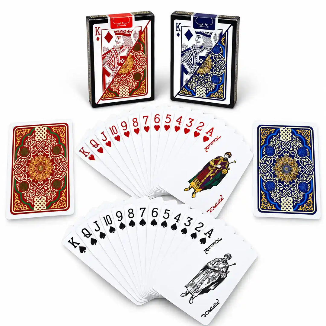 Set di 2 mazzi di carte