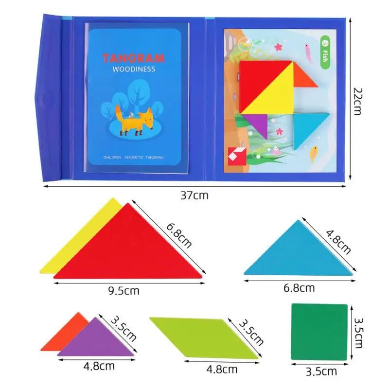 Rompecabezas De Tangram Magnético De Madera Para Niños Juguete De Rompecabezas De Pensamiento Gr%c3%a1fico De Educaci%c3%b3n Temprana Para Beb%c3%a9s Rompecabezas De Tangram Magnético De Madera Para Niños Juguete De Rompecabezas De Pensamiento Gr%c3%a1fico De Educaci%c3%b3n Temprana Para Beb%c3%a9s