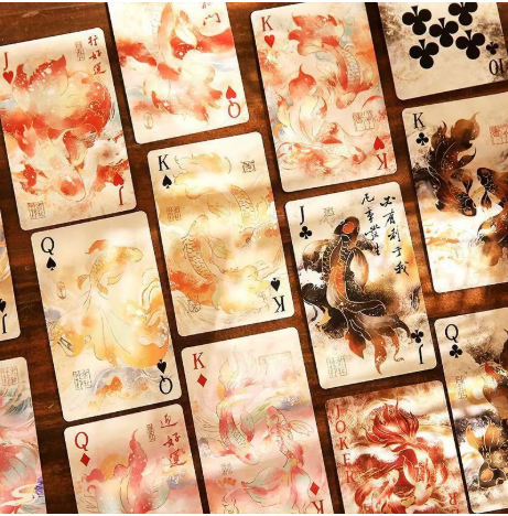 Jeu de Cartes Prestige style chinois