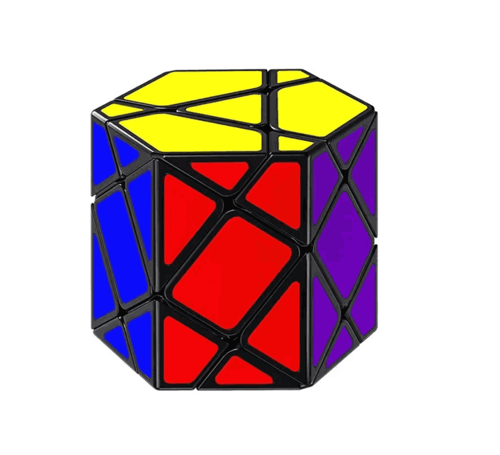 Hexagonalprisma-Würfel 3x3 – Verformbares Knobelspiel