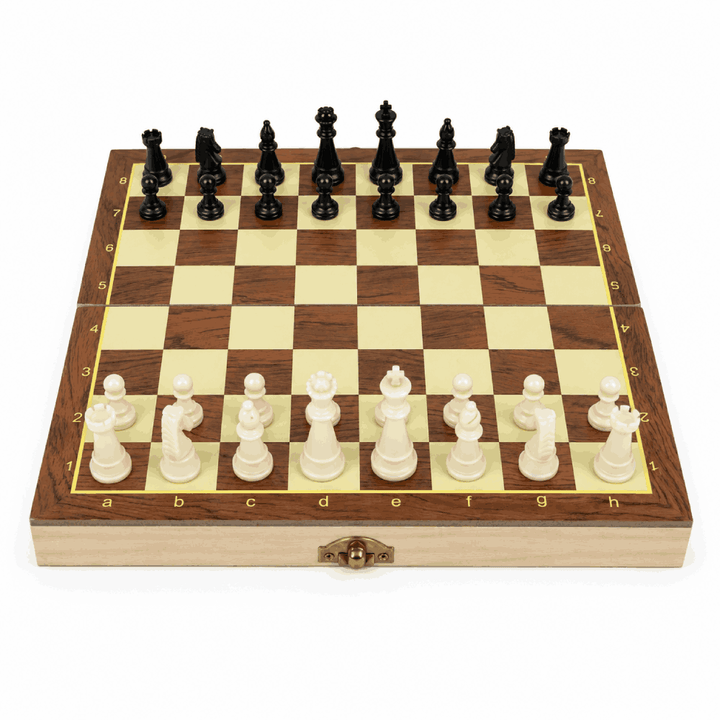 Magnetisches Schachspiel aus Holz