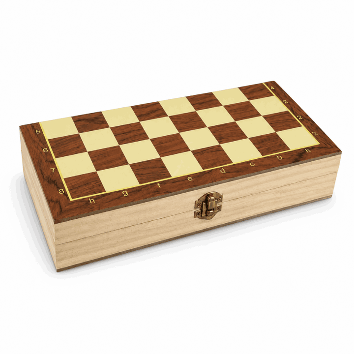 Magnetisches Schachspiel aus Holz