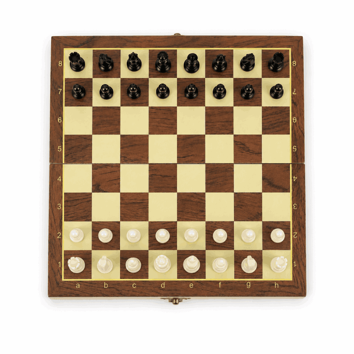 Magnetisches Schachspiel aus Holz