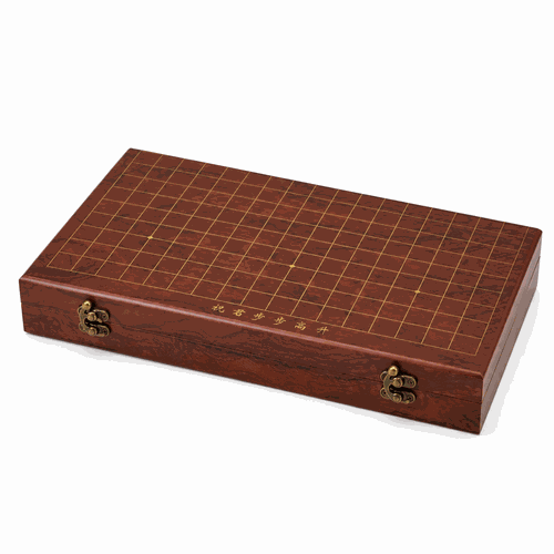 Goban en Bois Pliable 19x19 avec tiroirs amovibles