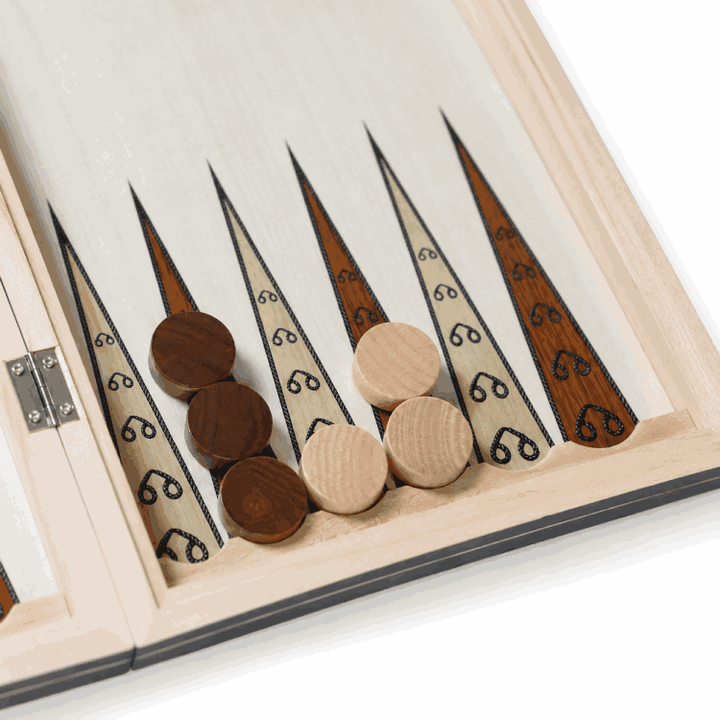 Juego de ajedrez de madera magnético 3 en 1 – Ajedrez, Damas y Backgammon
