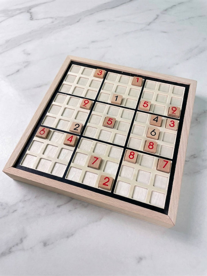 Sudoku de madera