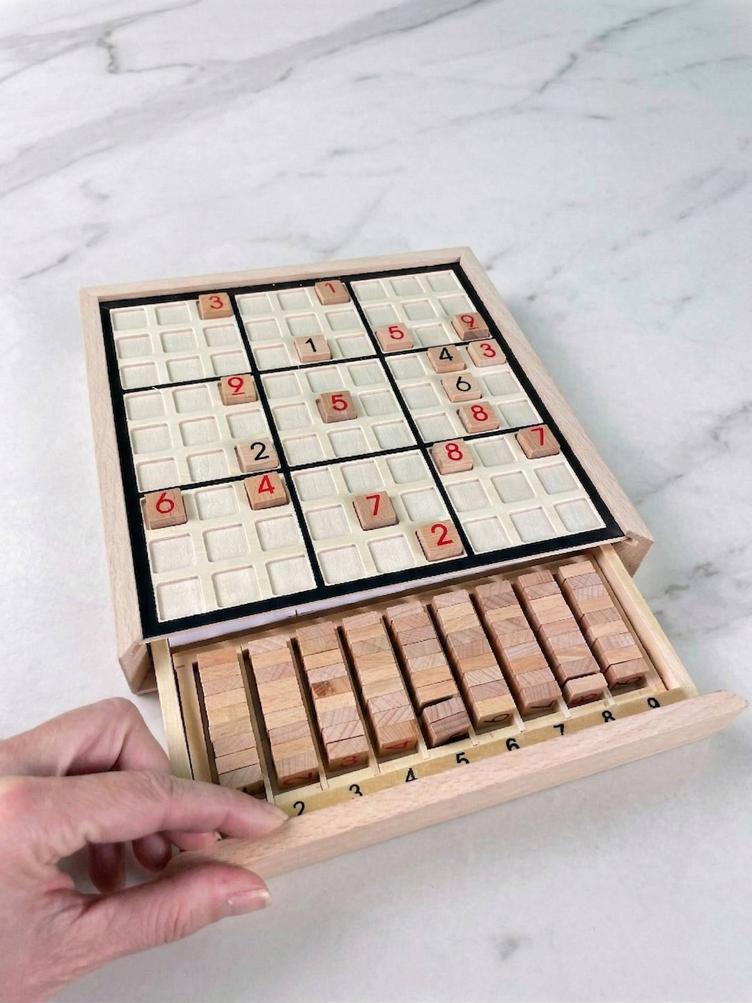 Sudoku de madera