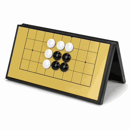 Jeu de Go magnétique pliable de voyage