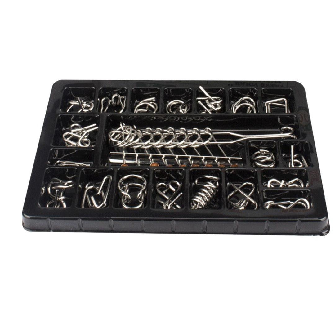 set de 20 casse-tête métal