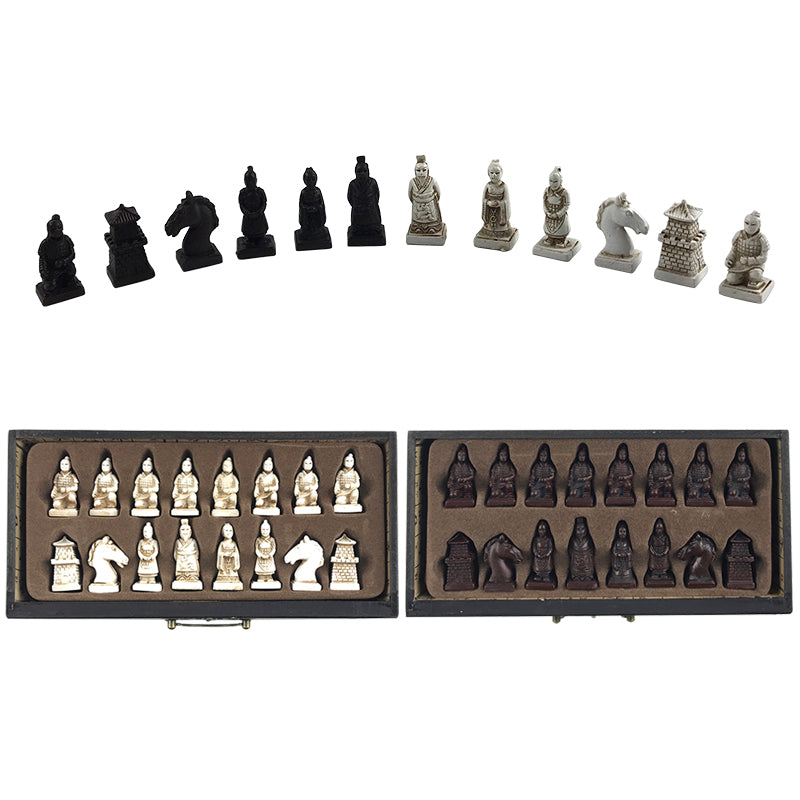 Jeu d'échecs en bois AMAZINGGIRL - Echiquier classique - Pièces sculptées -  Pour adulte et enfant - 42 x 42 cm