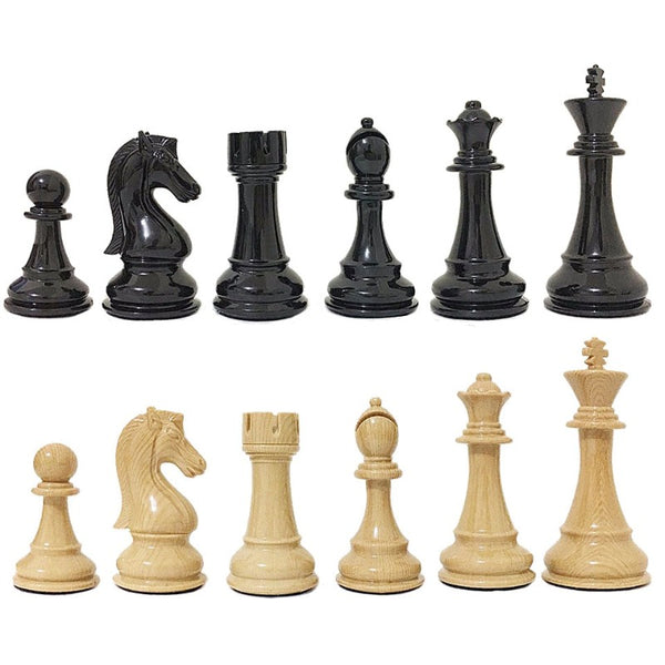 Pièces d'échecs Staunton Lestées – Tête-Dure