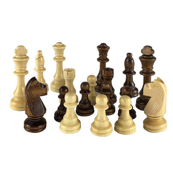 Pièces d'échecs en bois taille 8