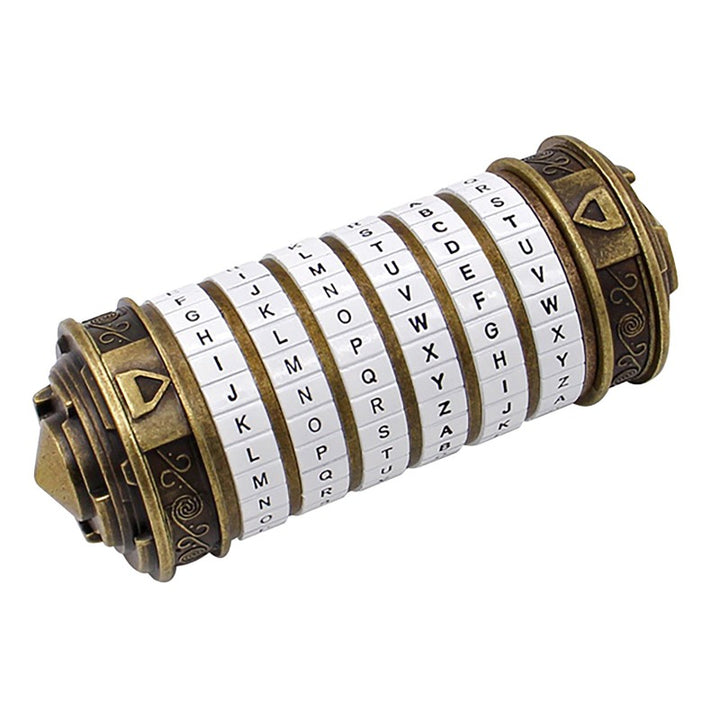 Cryptex blanc et bronze