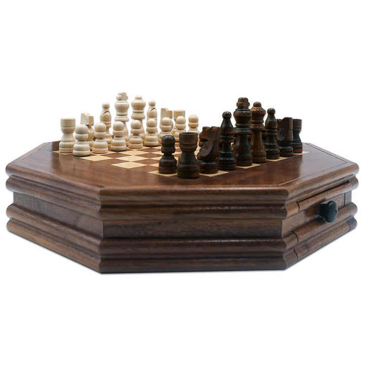 jeu d'echecs bois massif