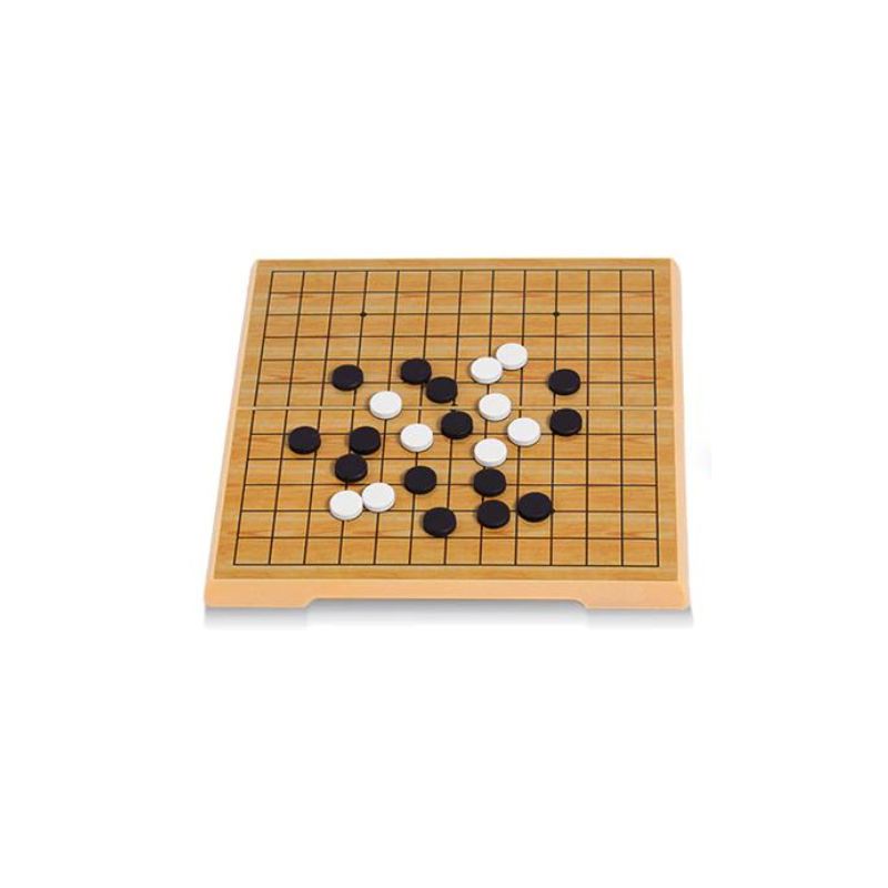 Jeu De Go Magnétique Portable - Plateau Pliable 19x19 (29cm), Idéal Pour Voyages Et Initiation