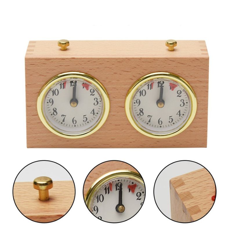 Acheter - Pendule Chronomètre Echecs Classique en Bois - Boutique Jeux Acheter - Pendule Chronomètre Echecs Classique en Bois - Boutique Jeux
