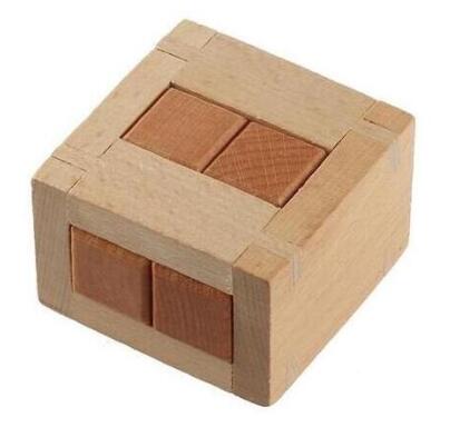 casse tete en bois rectangle