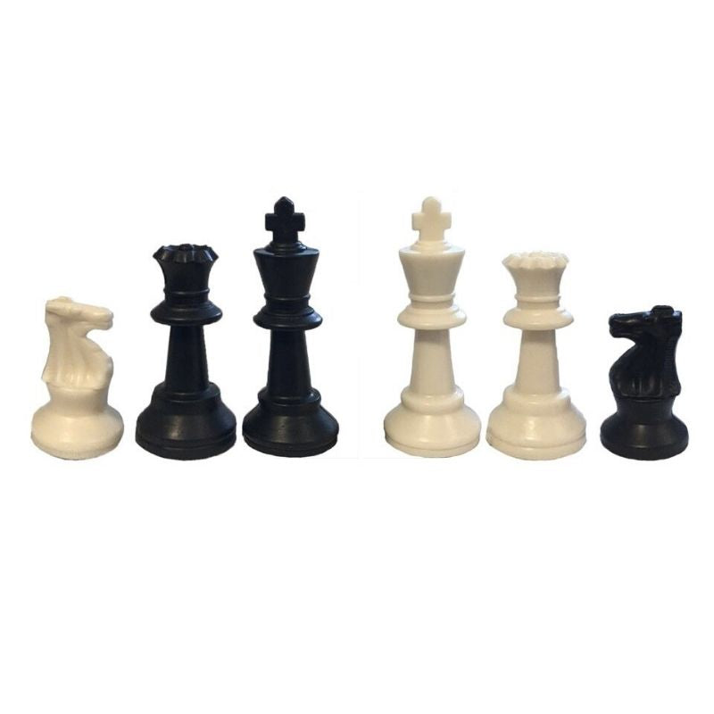 Pièces d'échecs Staunton Plastique