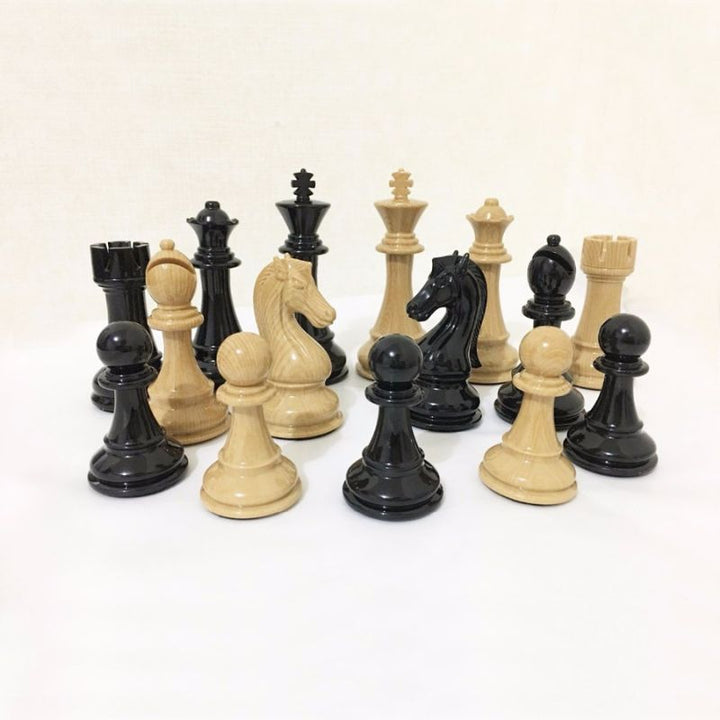 Pièces d'échecs Staunton Lestées Taille 8