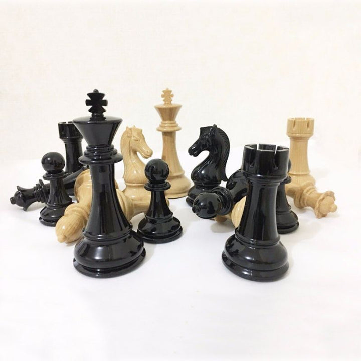 Pièces d'échecs Staunton Lestées Taille 8