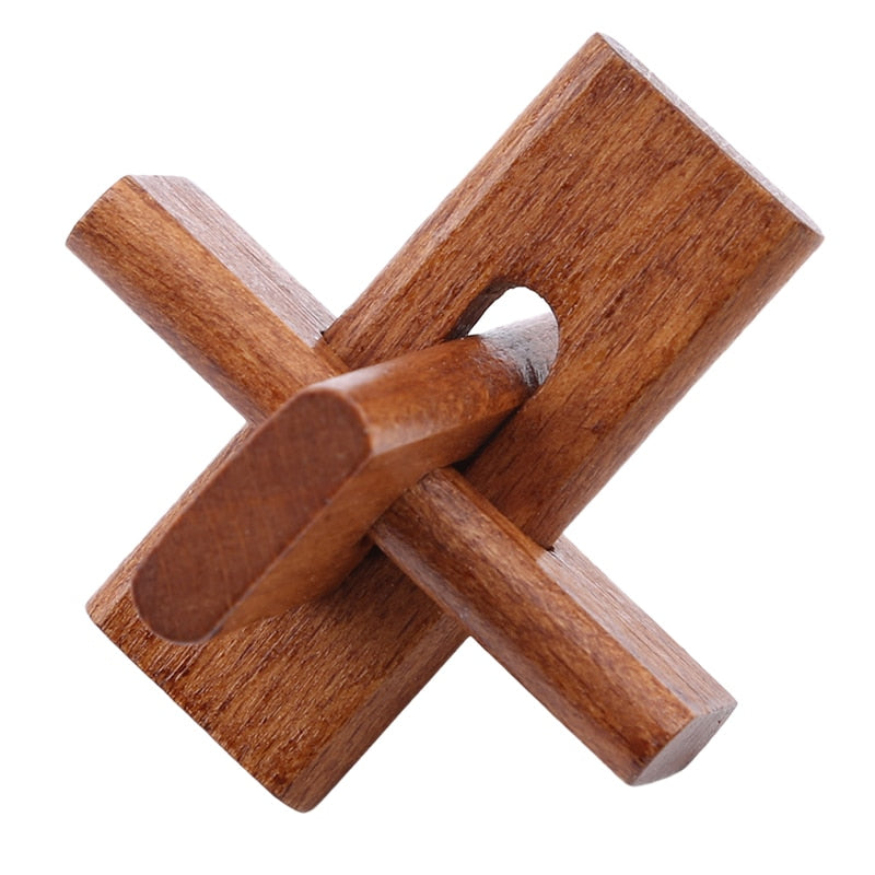 croix en bois casse-tête 
